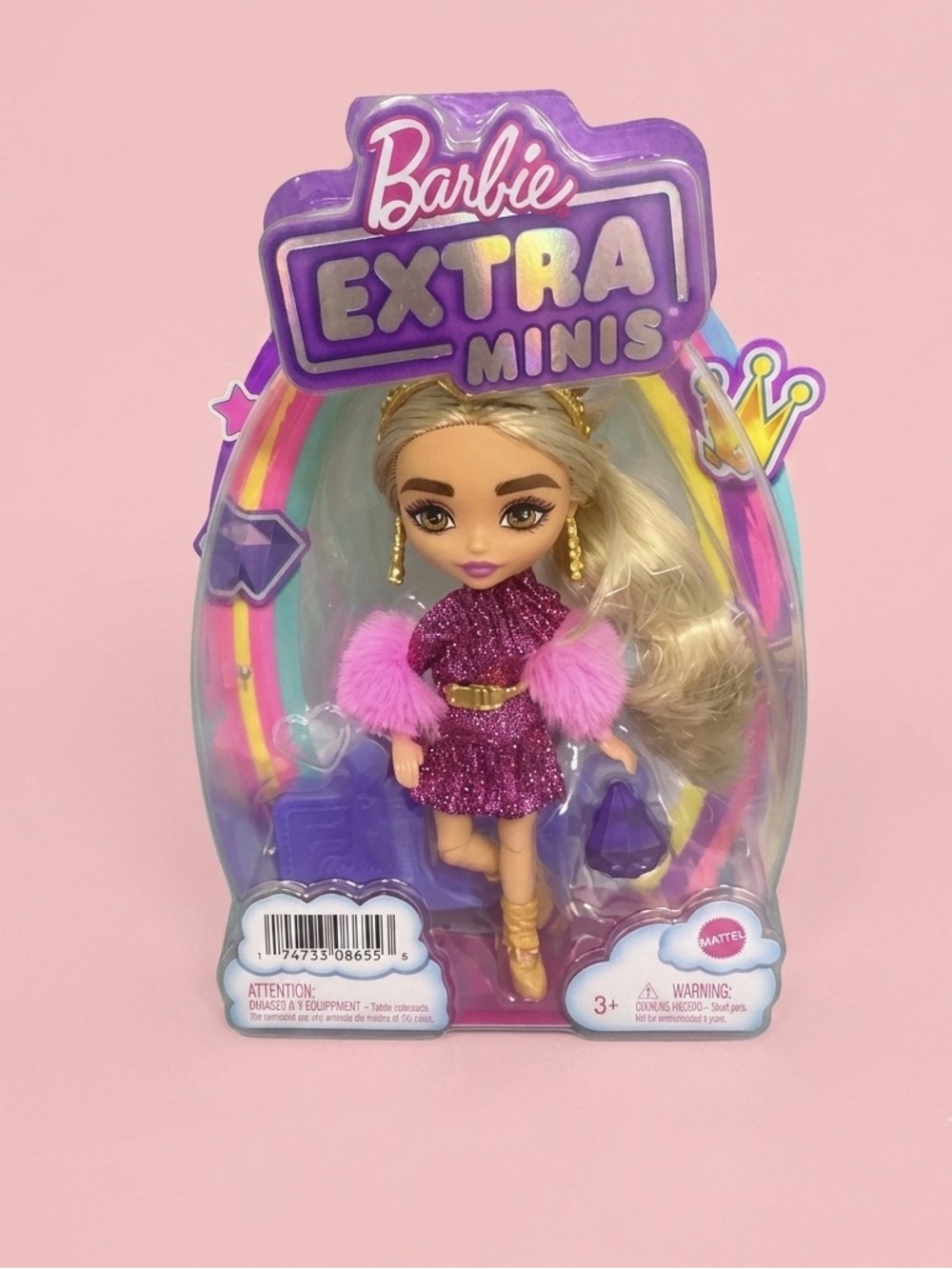 🌸 New Mattel Barbie Extra Minis Doll